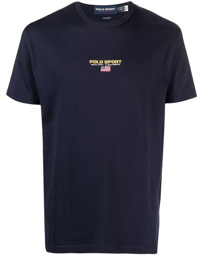 Polo Ralph Lauren Polo Sport ロゴ Tシャツ - ブルー
