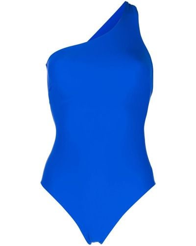 Bondi Born Maillot de bain Colette à épaules dénudées - Bleu