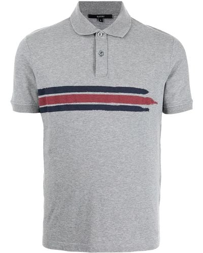Gucci Polo à rayures - Gris