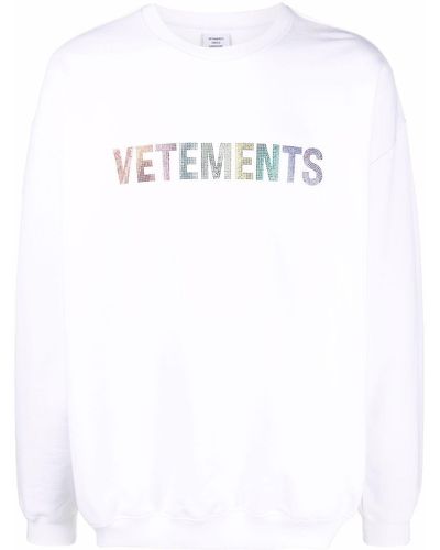 Vetements ロゴ スウェットシャツ - ホワイト