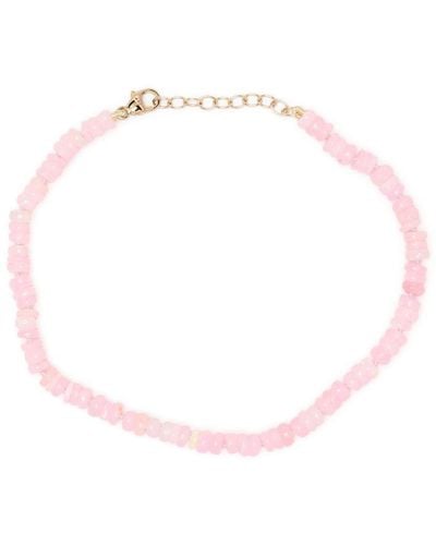 JIA JIA Bracelet à perles en or 14ct serti d'opale - Blanc