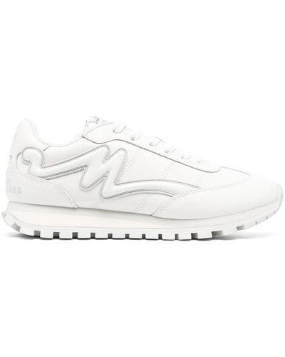Marc Jacobs The Jogger Leather Sneakers - White