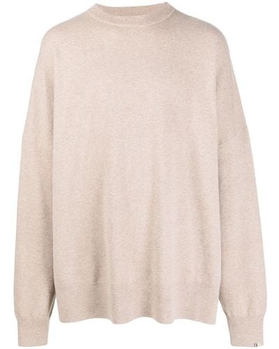 Extreme Cashmere Crew-neck Cashmere-blend Sweater - Pink