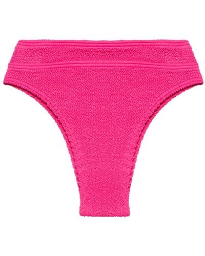 Bondeye Savannah Smocked Bikini Bottom - Pink