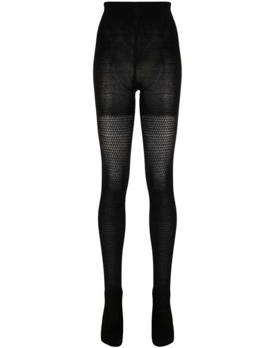 Wolford Medias de talle alto - Negro