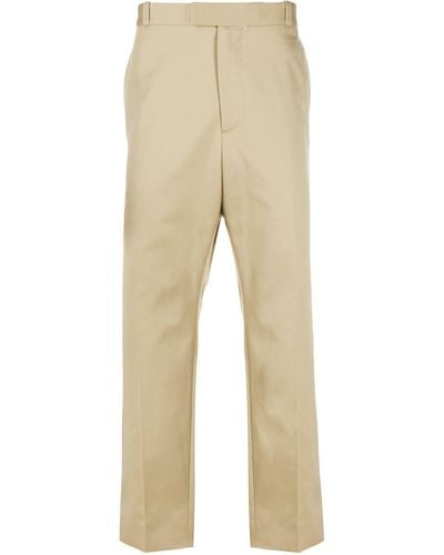 OAMC High-rise Straight-leg Pants - Natural