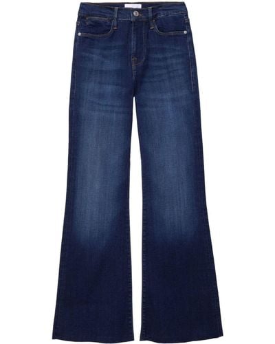 FRAME Jeans mit weitem Bein - Blau