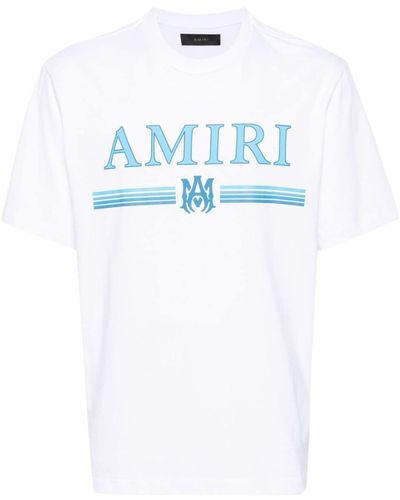 Amiri T-Shirt mit Logo-Print - Weiß