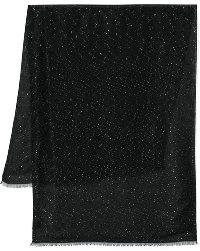 Missoni Sjaal Met Zigzag Patroon - Zwart