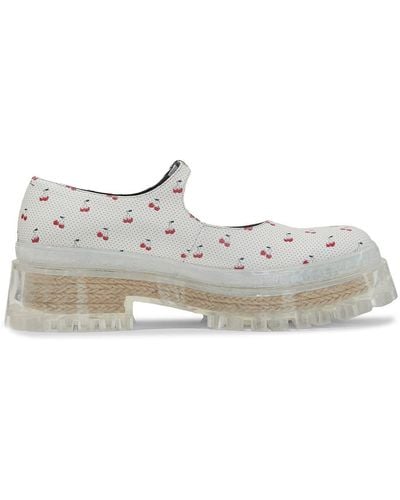 Marc Jacobs The Step Forward Mary Jane Shoes - White