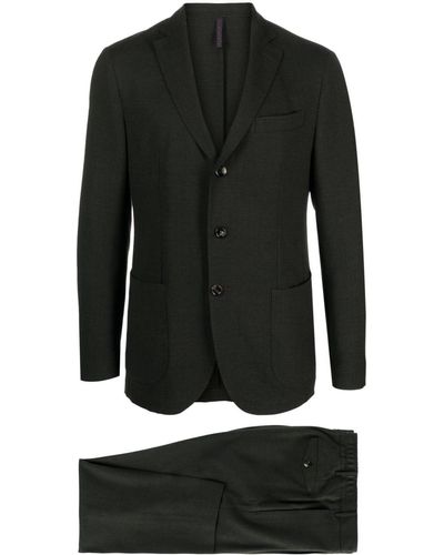 Dell'Oglio Einreihiger Anzug - Schwarz