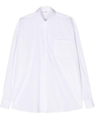 Ermanno Scervino Button-up Cotton Shirt - White