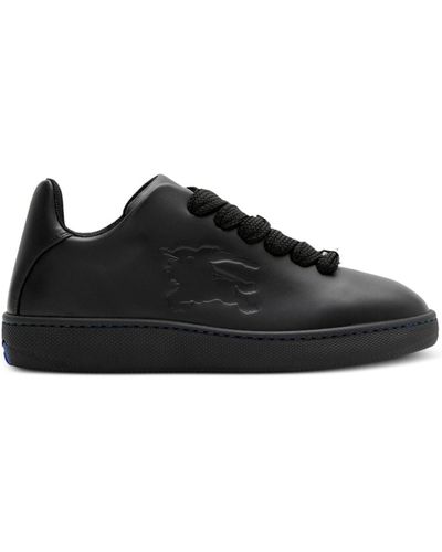 Burberry Zapatillas Box con logo en relieve - Negro