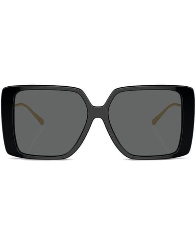 Tory Burch Miller Oversize-frame Sunglasses - Black