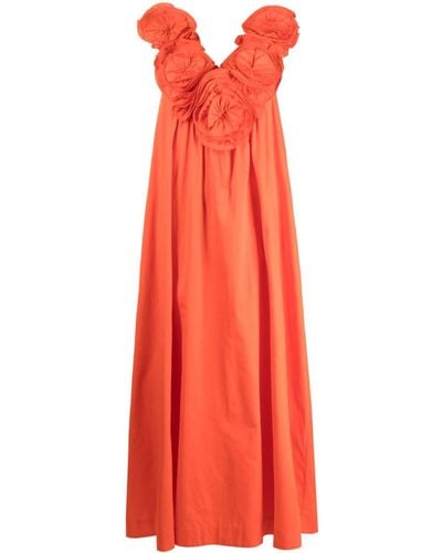 Mara Hoffman Bindi Organic-cotton Maxi Dress - Red