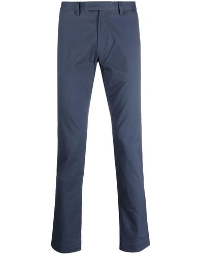 Polo Ralph Lauren Pantalon de costume à coupe droite - Bleu