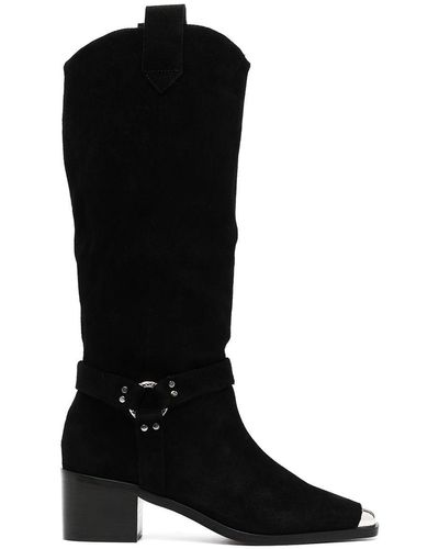 Senso Bottes Rayana à bout contrastant - Noir