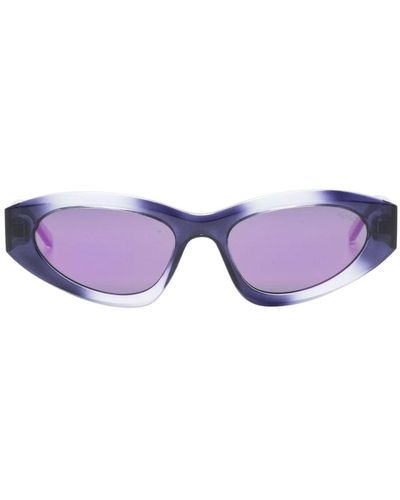 HUGO Gafas de sol con logo grabado - Morado