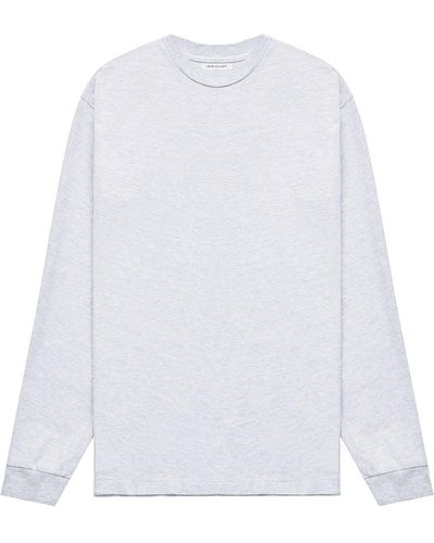 John Elliott Sweatshirt mit rundem Ausschnitt - Grau