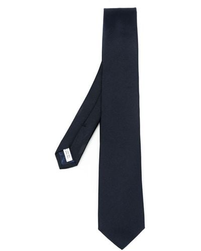 Ferragamo Krawatte aus Seide - Blau