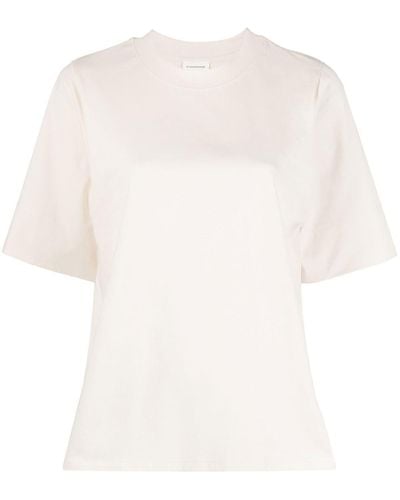 By Malene Birger Relaxed-fit Organic Cotton T-shirt - Natural