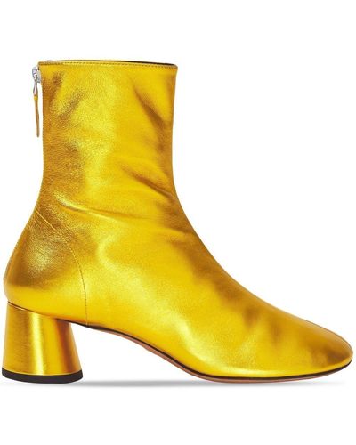 Proenza Schouler Glove 55mm Boots - Yellow