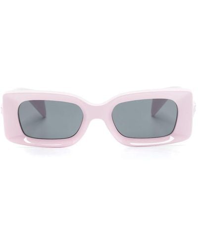 Versace Medusa Head Rectangle-shape Sunglasses - Pink
