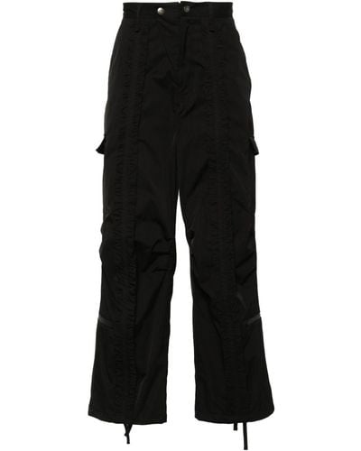 ANDERSSON BELL Kenley Twill Straight Pants - Black