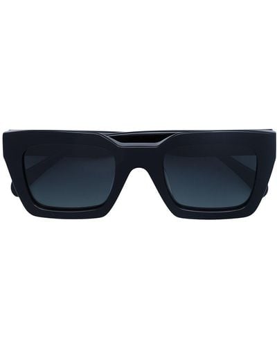 Anine Bing Indio Square-frame Sunglasses - Black