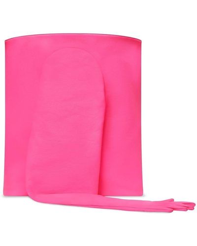 Balenciaga Large Glove Tote Bag - Pink