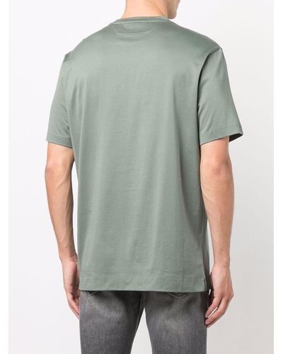 Zegna ロゴ Tシャツ - グリーン