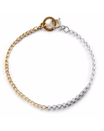 NORMA JEWELLERY Pulsera Aquila mini - Metálico