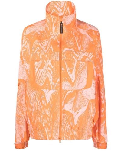 adidas By Stella McCartney Truecasuals Graphic-print Track Jacket - Orange