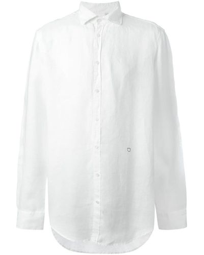Massimo Alba Overhemd Met Knopen - Wit
