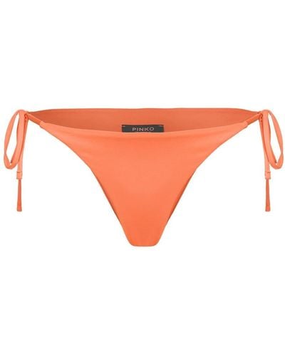 Pinko Tie Bikini Bottoms - Orange