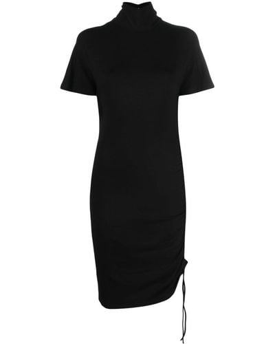 Isabel Marant Lya Draped-design Dress - Black