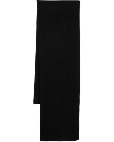 Lisa Yang Paris カシミアスカーフ - ブラック