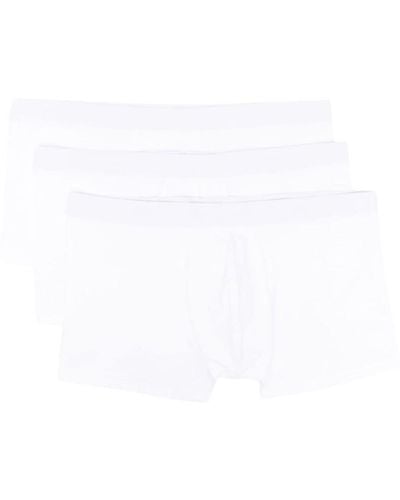 Off-White c/o Virgil Abloh Logo-waistband Boxer (pack Of Three) - White