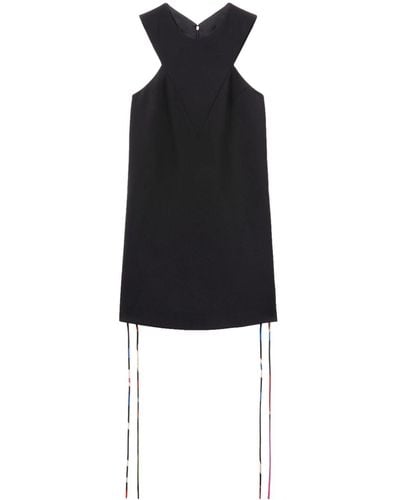 Emilio Pucci Mini-jurk Met Veters - Zwart