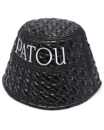 Patou Sombrero de pescador con logo bordado - Negro