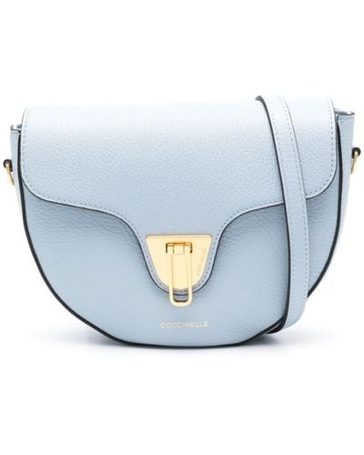 Coccinelle Leather Cross Body Bag - Blue