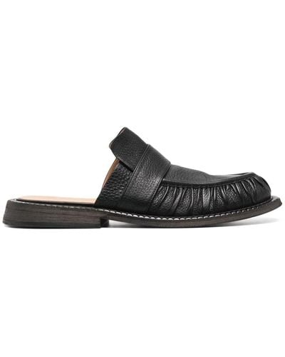 Marsèll Alluce Slip-on Leather Loafers - Black