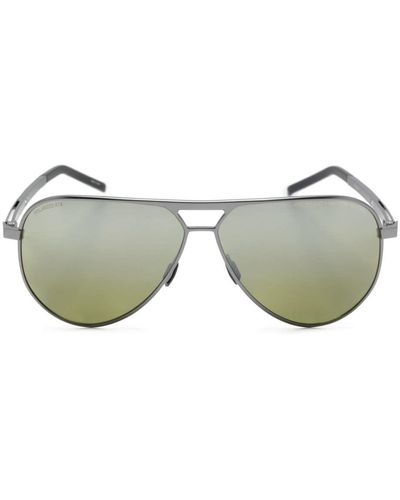 Porsche Design P8942 パイロット サングラス - グレー