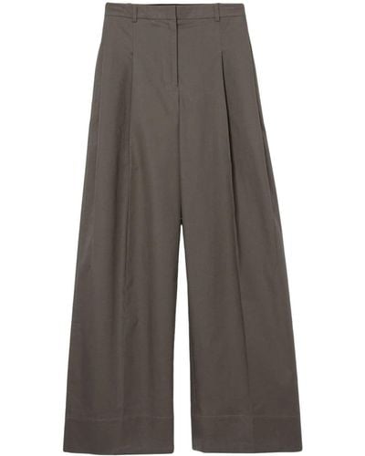 3.1 Phillip Lim Pleat-detailing Palazzo Trousers - Grey