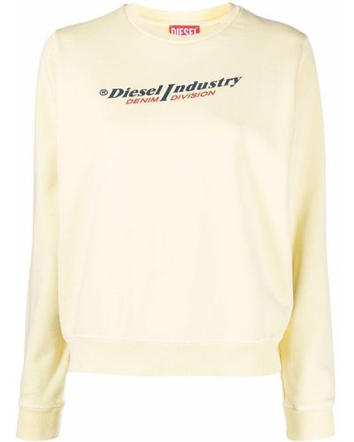 DIESEL F-REGGY-IND Logo-print Sweatshirt - Multicolor