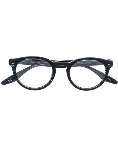 Barton Perreira Gafas con montura redonda - Negro