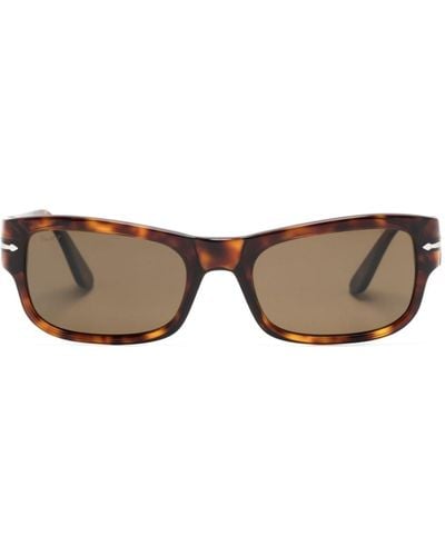 Persol Po3326s Rectangle-frame Sunglasses - Brown