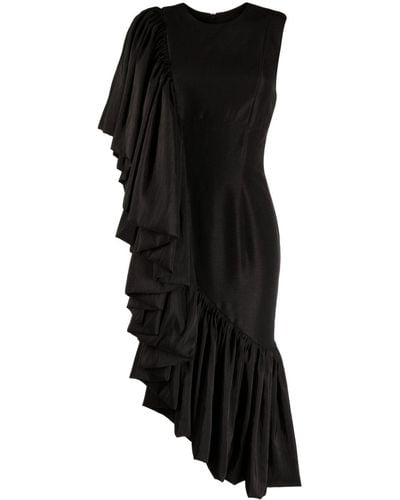 Vanina The Soleil Des Tropiques Dress - Black