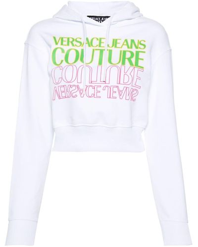 Versace Jeans Couture ロゴ パーカー - ホワイト