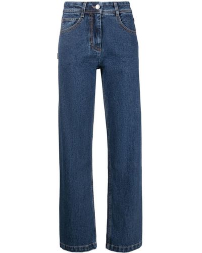 Low Classic Straight-leg Jeans - Blue